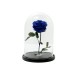 Beauty And The Beast Blue Rose Small Campana